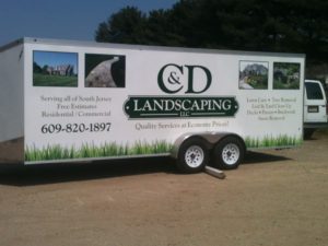 C & D Landscaping Wrap